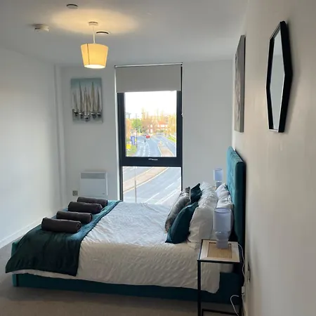 Lägenhet Superb New Build Centre Flat And Gym *